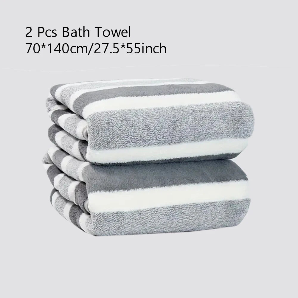 Soft Bath Towels Set