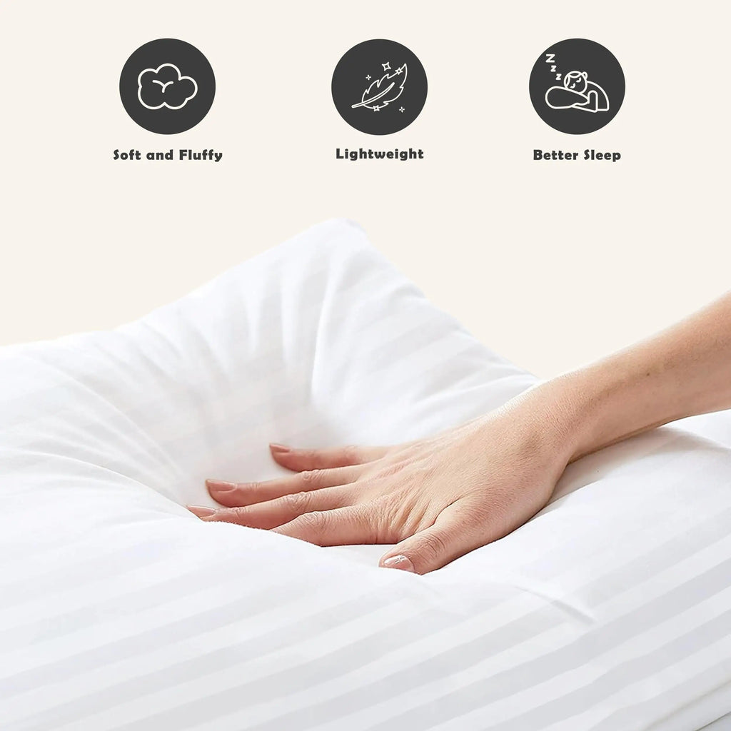 soft hotel style pillows