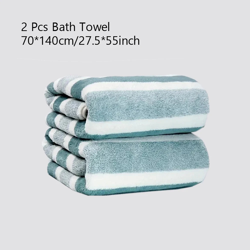 Soft Bath Towels Set