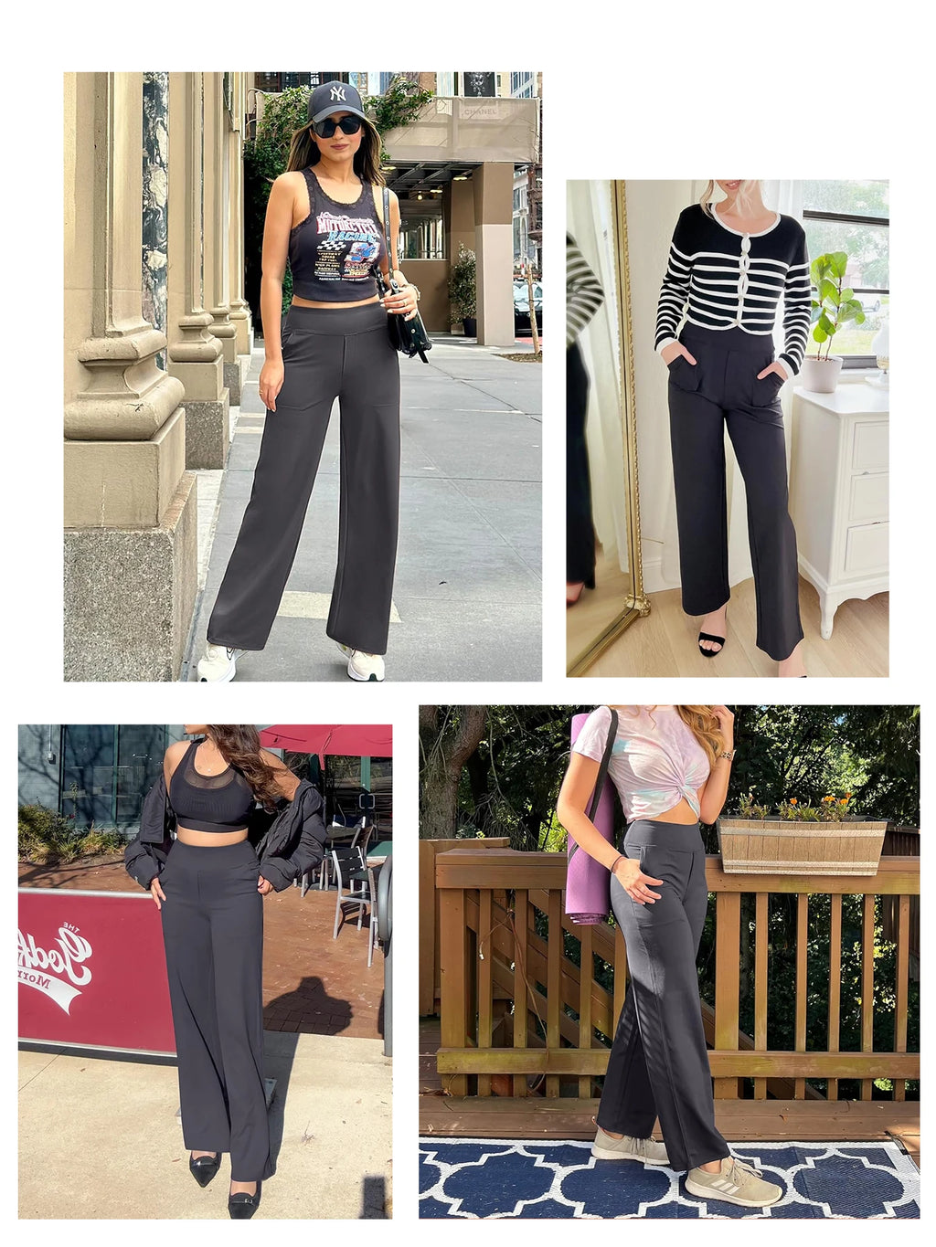 Women's straight-leg pants