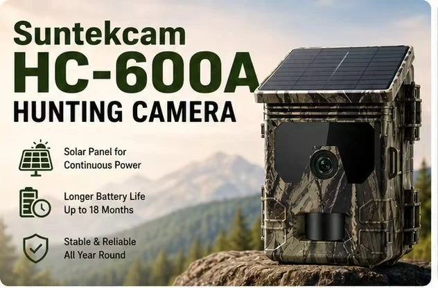 waterproof Solar Wildlife 50MP 4K Video Trail Camera with Night Vision