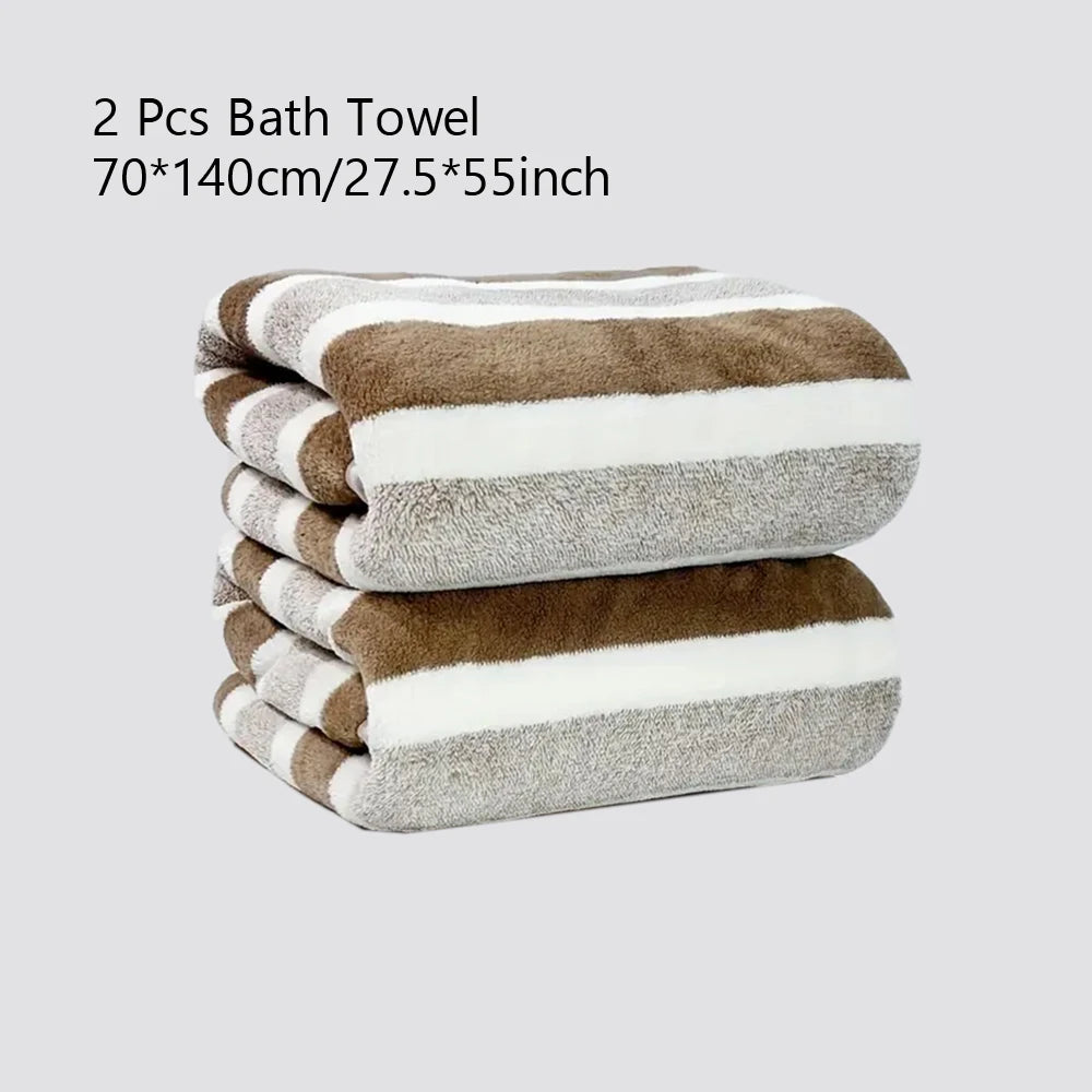 Soft Bath Towels Set