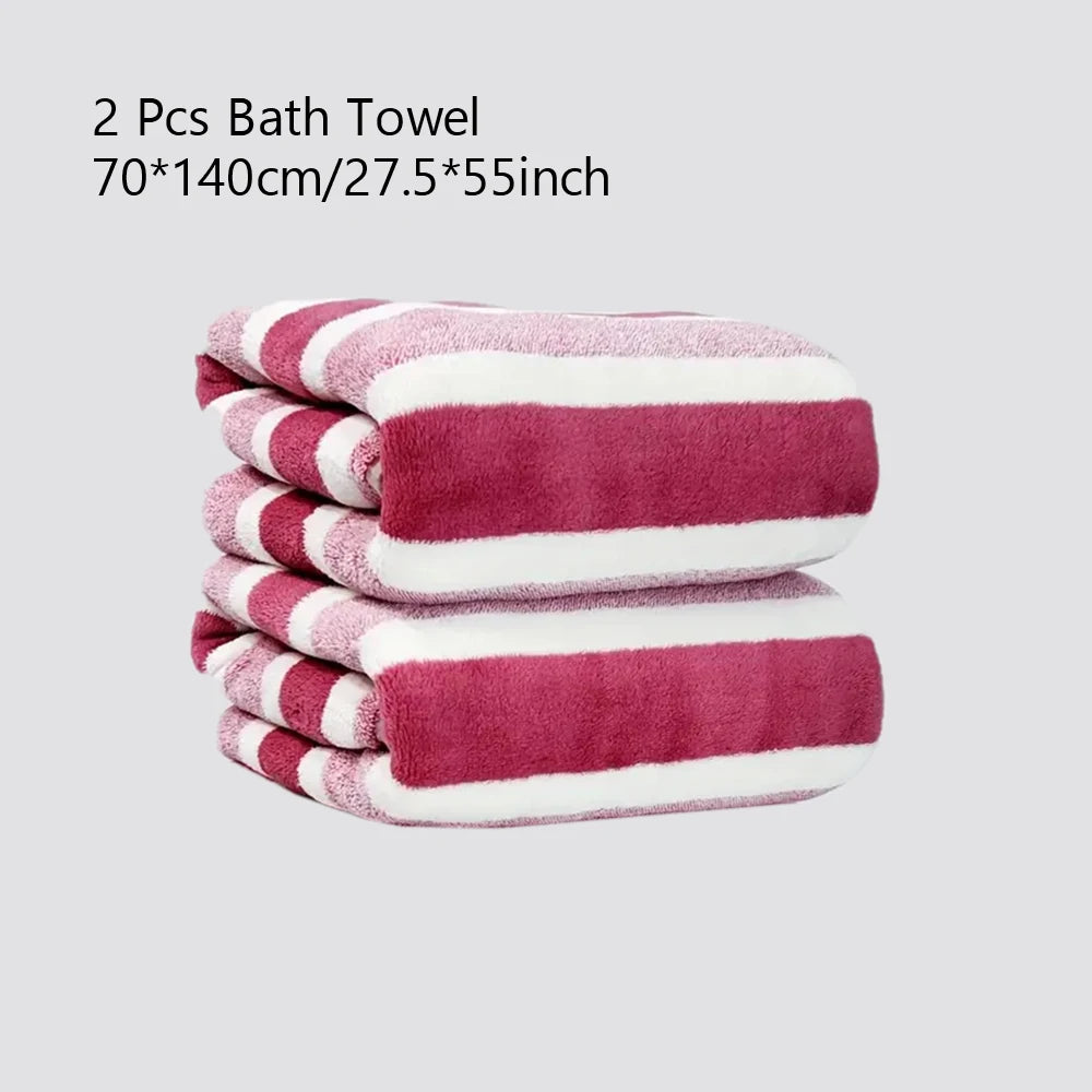 Soft Bath Towels Set