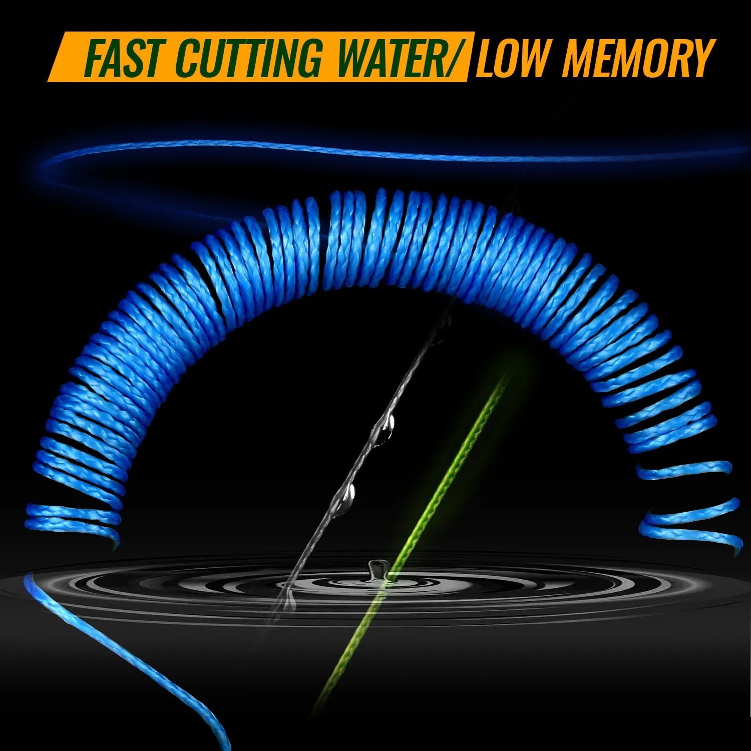 4 Braided Strands Fly Fishing Line