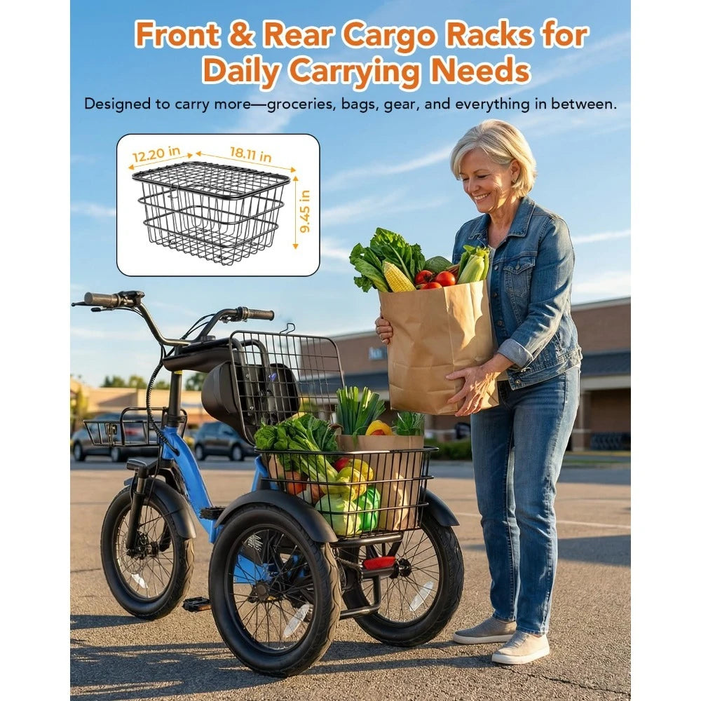 Folding Trike Ebike