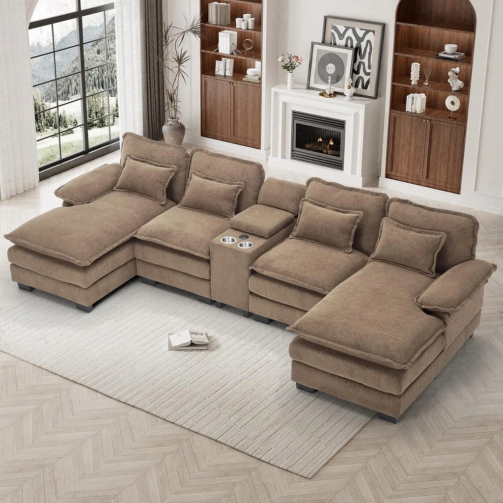 U Shaped Modular Sectional Sofa