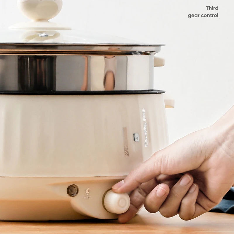 Non- Stick Electric Multicookers Single/Double Layer 1-2 Pan