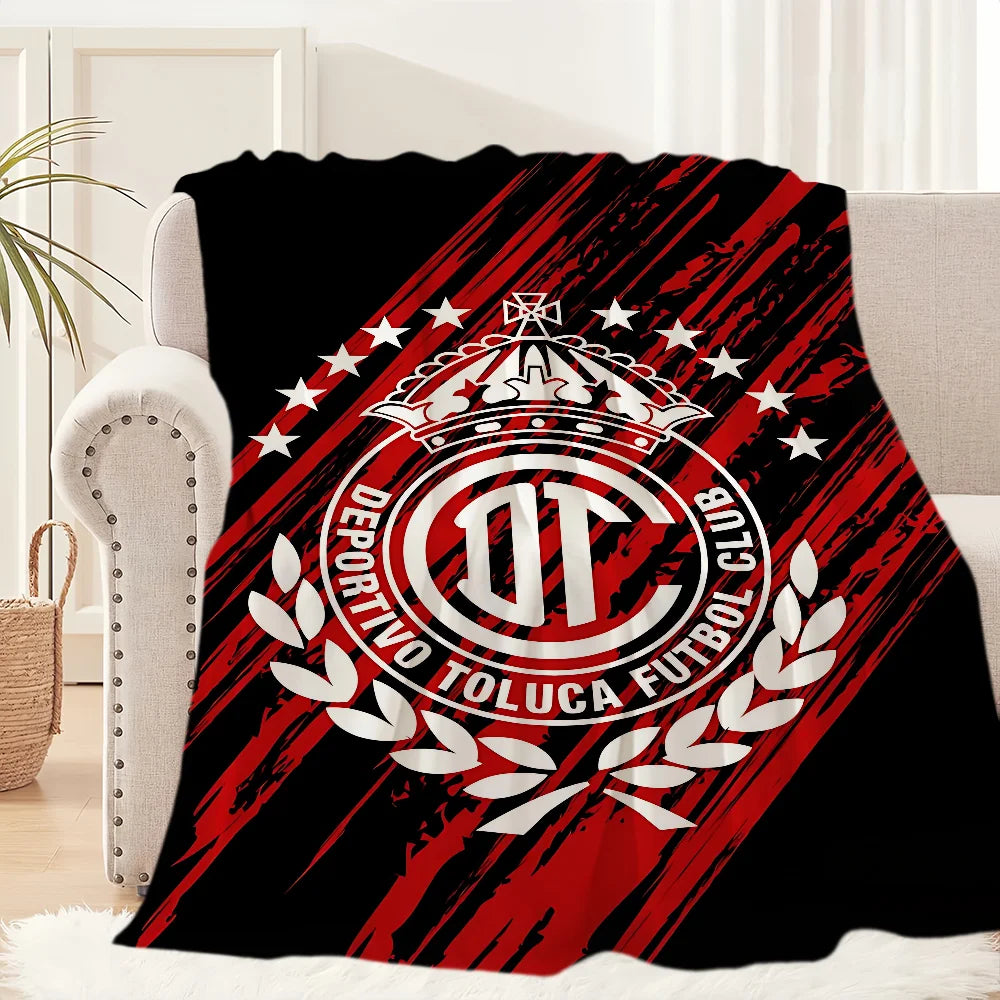 Toluca FC Football Blanket