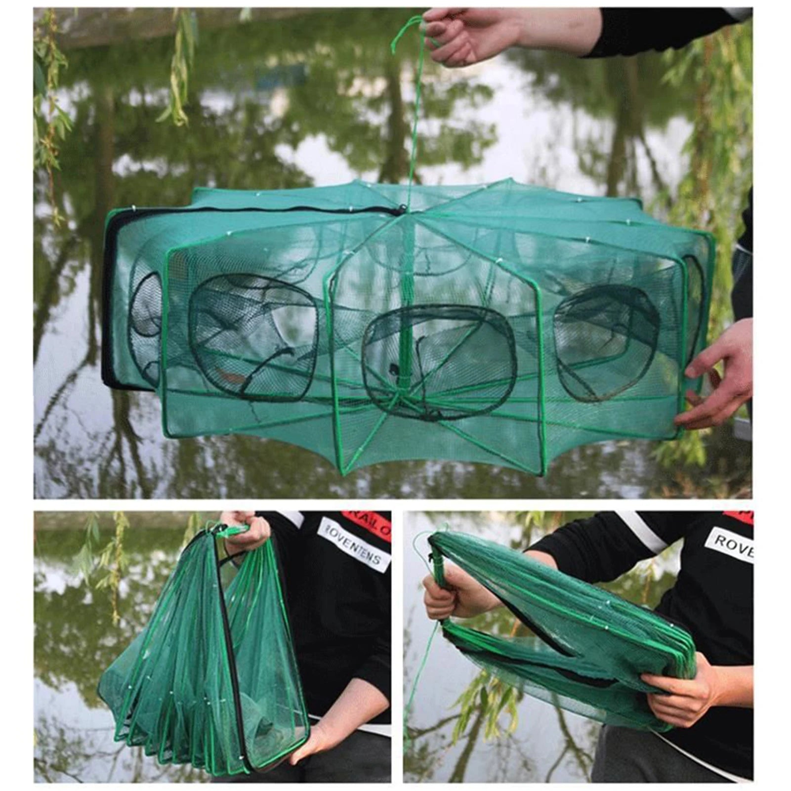Lightweight Collapsible Fishing Trap