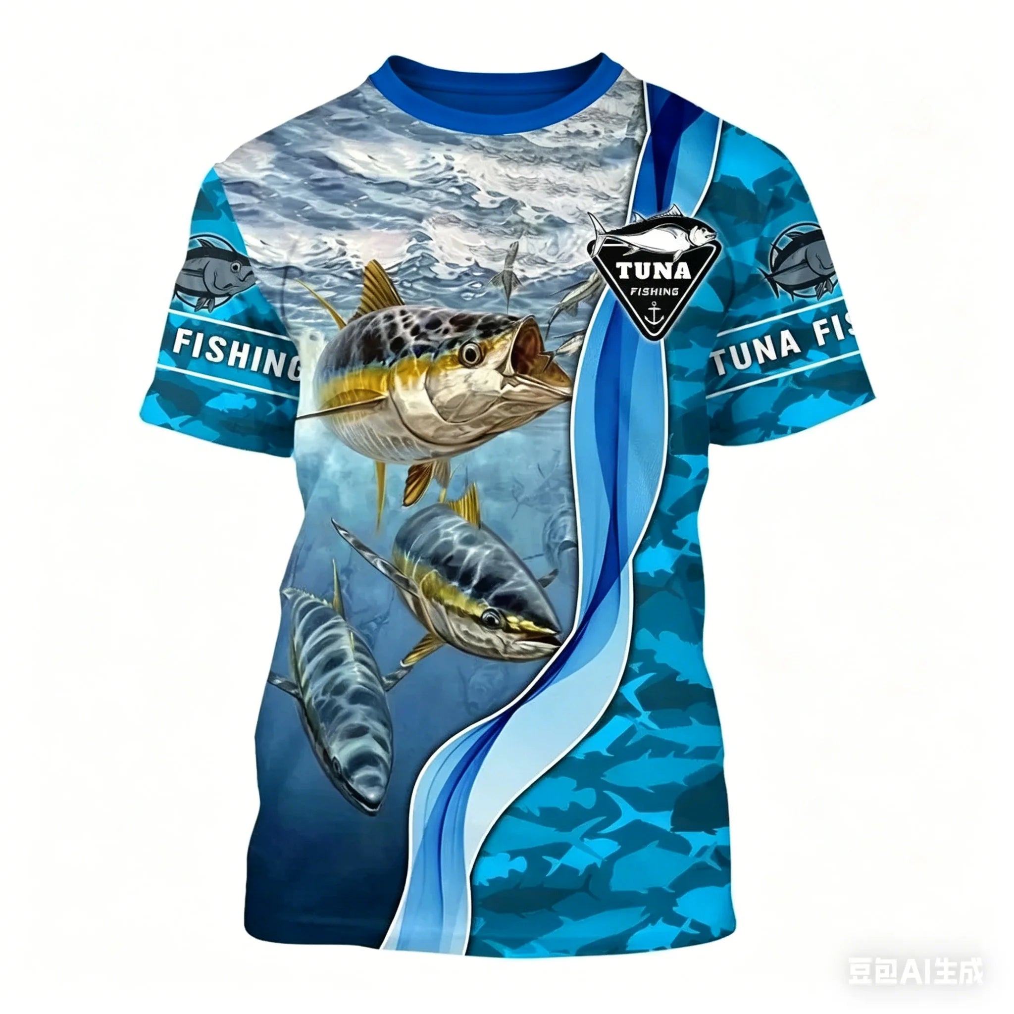 Mens Short Sleeve fishing t-shirt