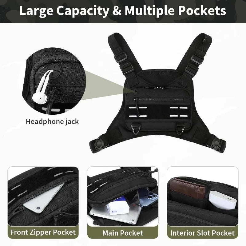 Lightweight Waterproof Sports Chest Bag