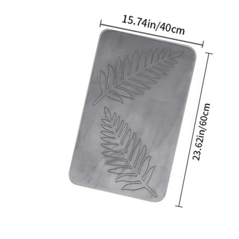 3 Piece Bathroom Memory Foam Mat