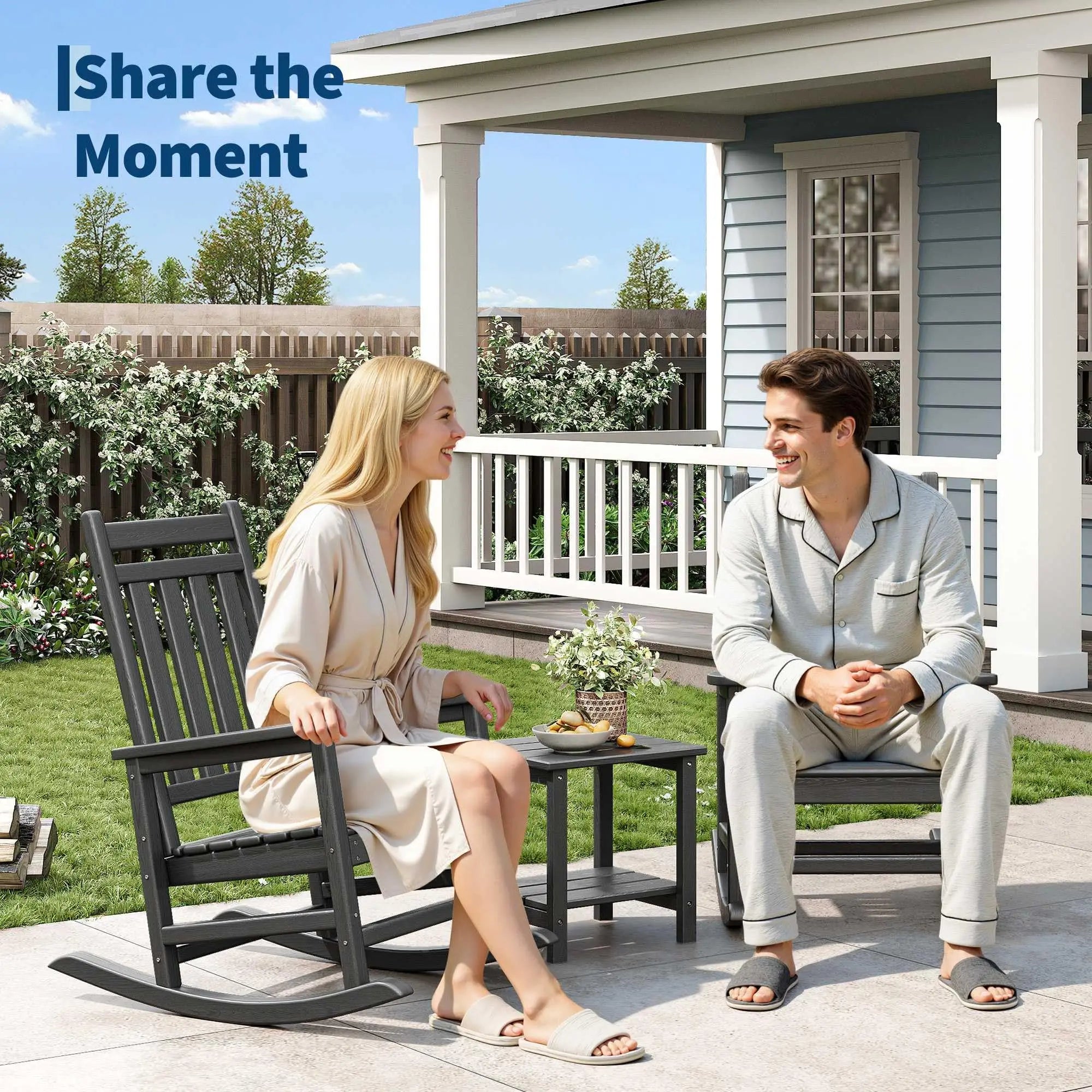 All Weather Resistant Furniture Rocking Chair