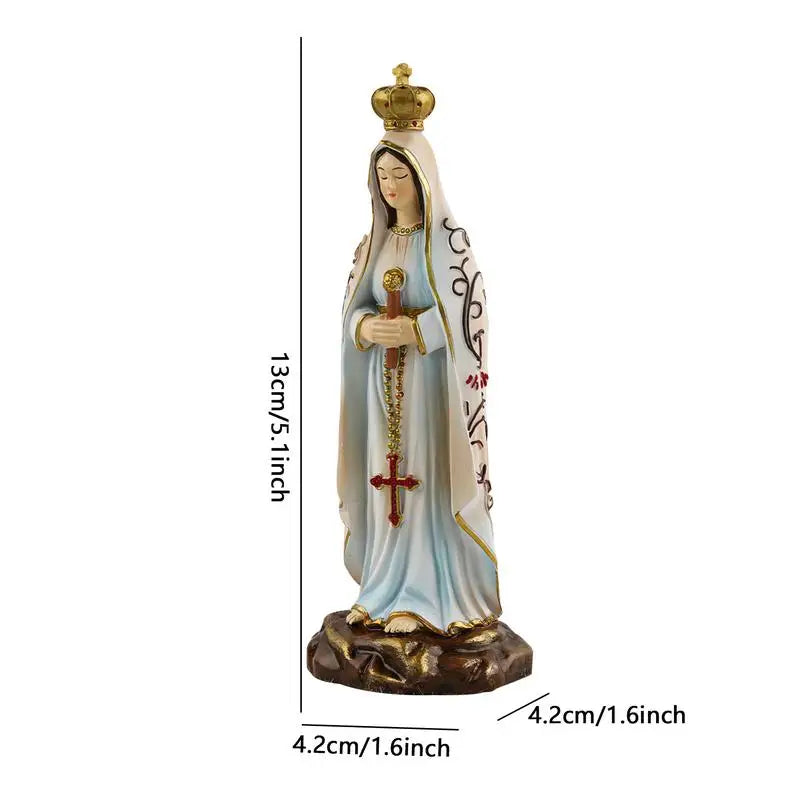 Mother Mary Statue Outdoor Virgin Mary Statue Resin Home Decor