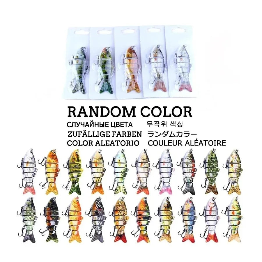 6 Segment Multi Jointed Fishing Lure