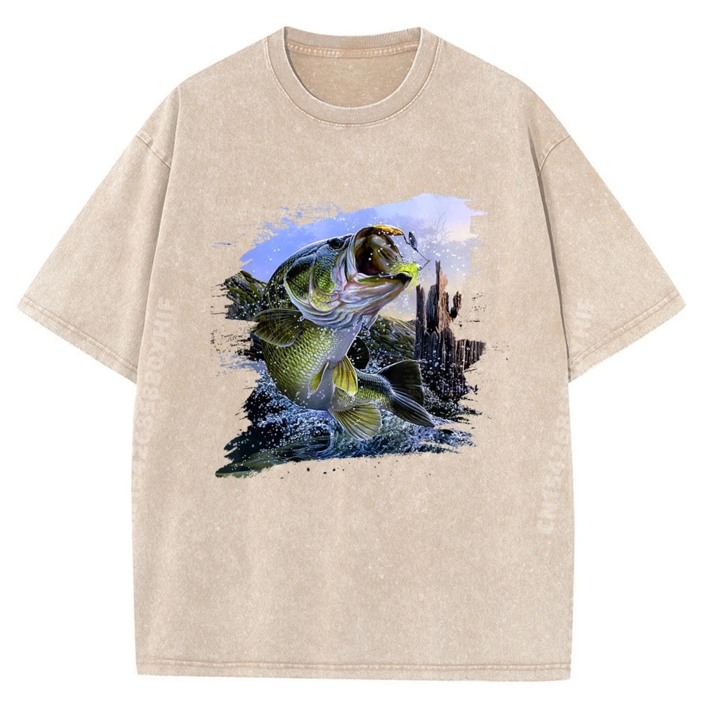 Mens fishing t-shirt
