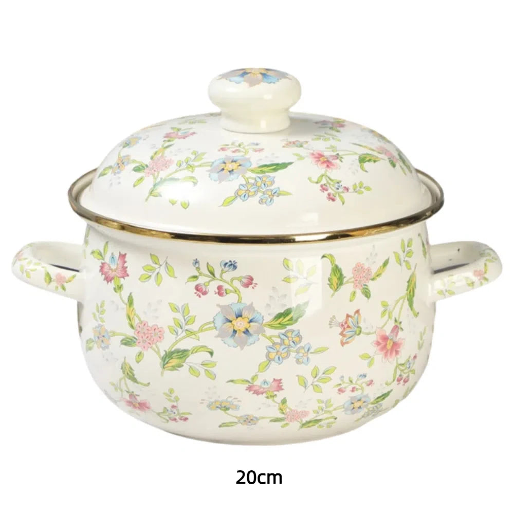 Heat Resistant Big Chubby Stew Soup Pot