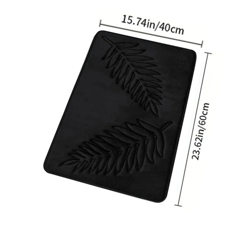 3 Piece Bathroom Memory Foam Mat