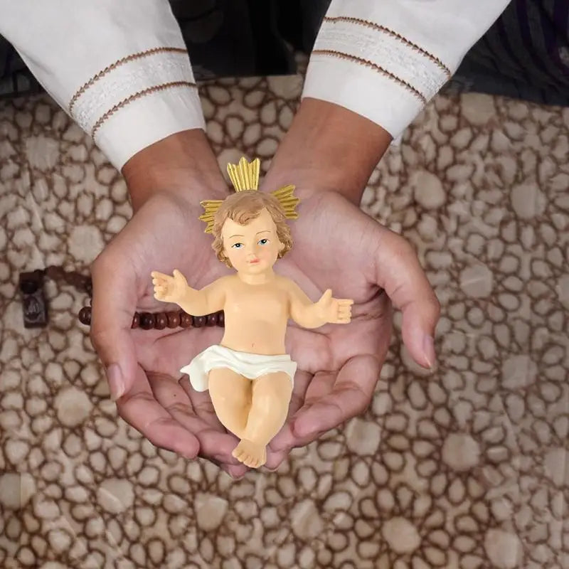 Baby Jesus Doll Statue
