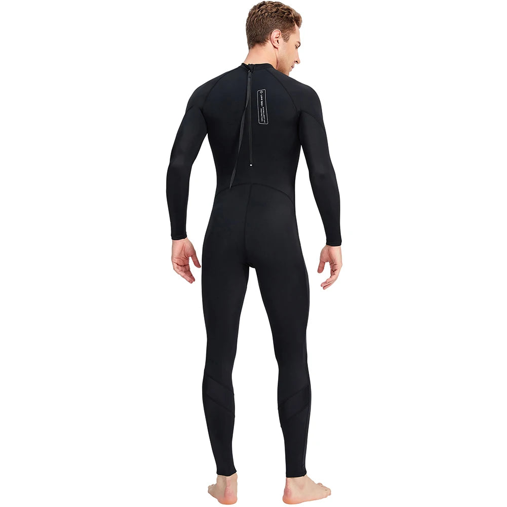 Men's Diving Snorkeling Surfing Swimsuit with zipper
