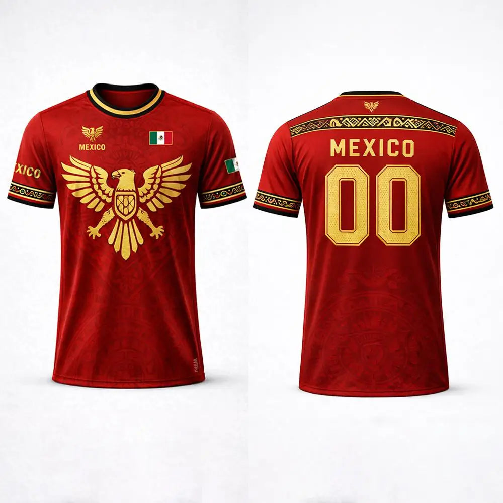 Mexican Flag Football T-shirt