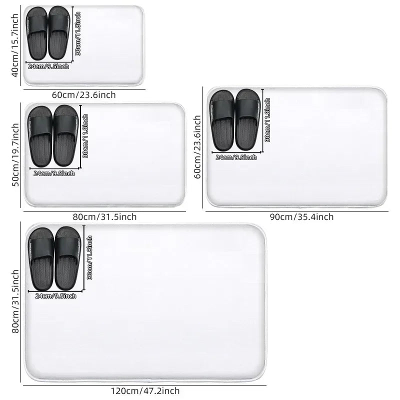 anti slip shower floor mat