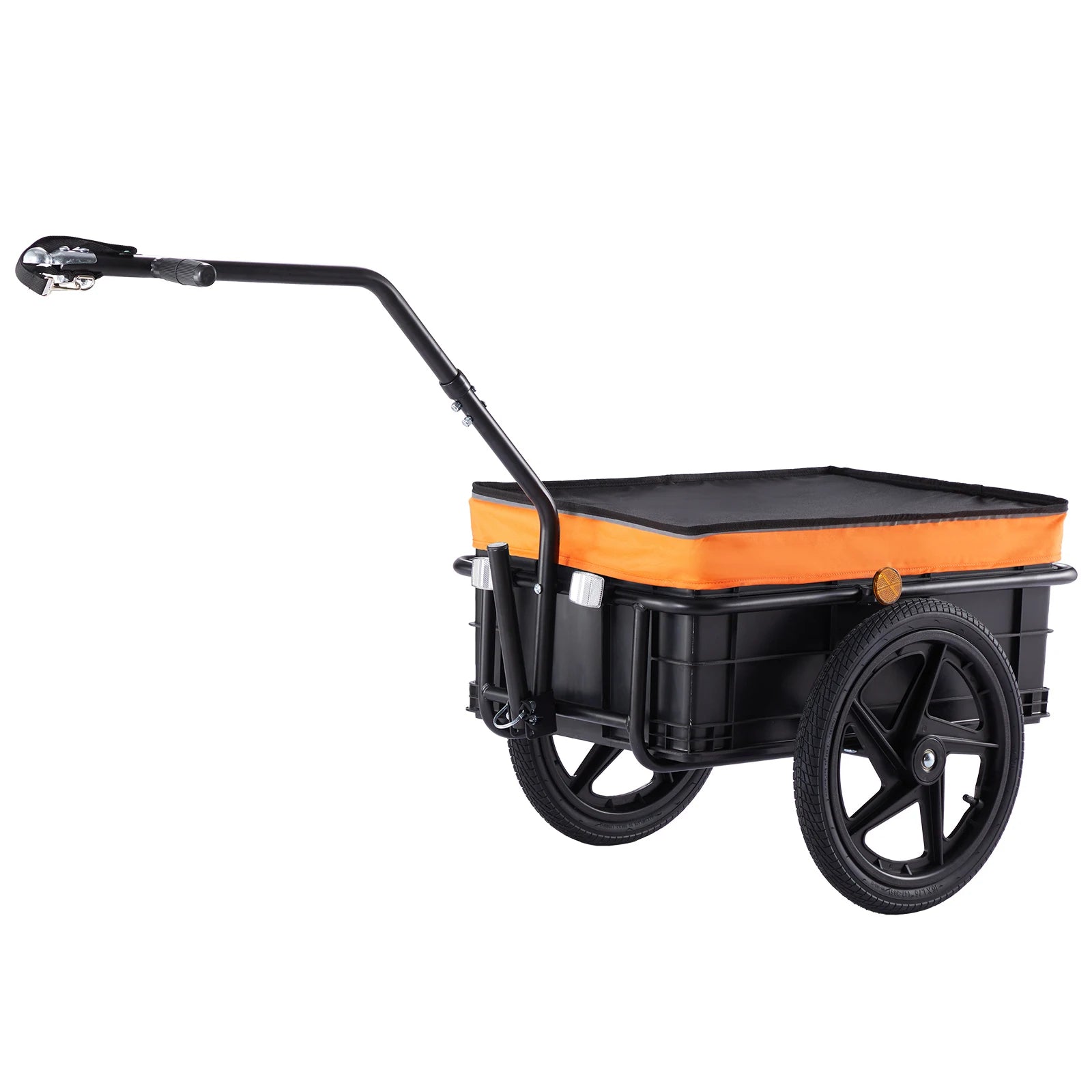 88Lbs Foldable Trailer Bicycle Wagon Cart