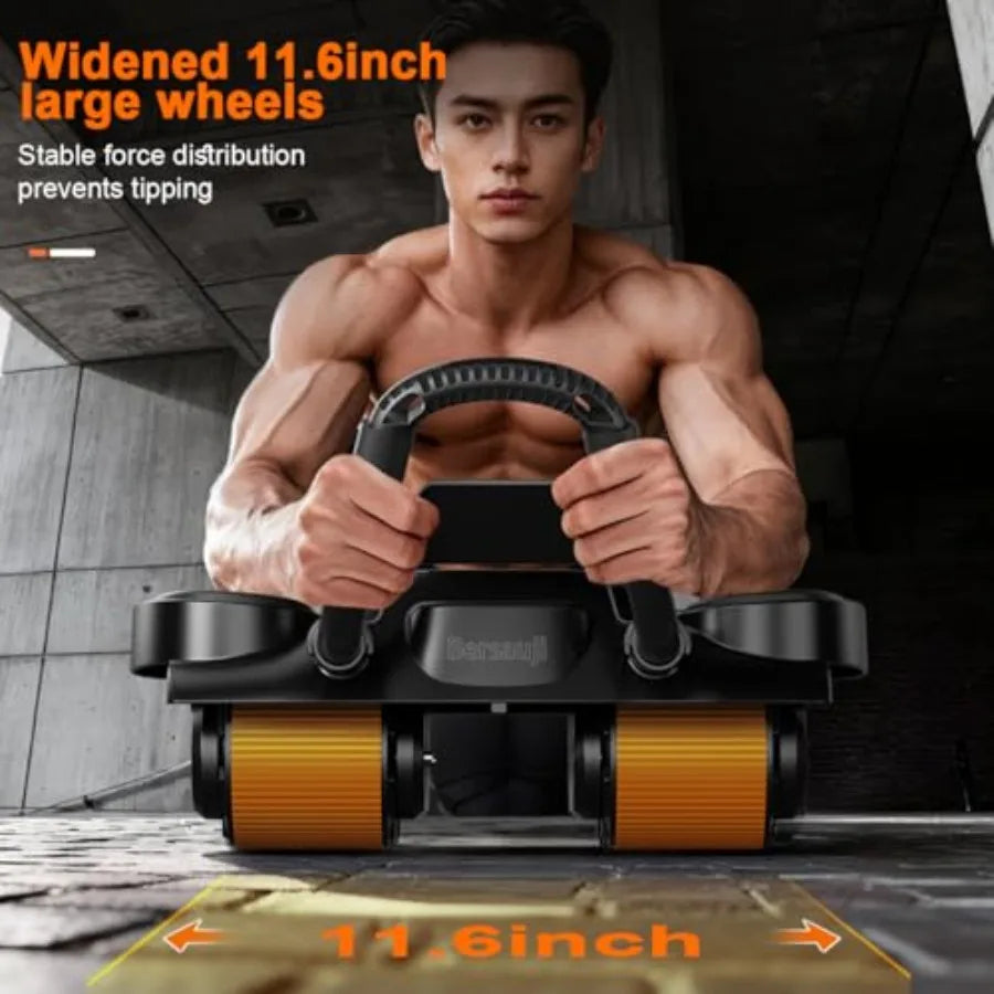 Abdominal Exercise Roller with Elbow Support
