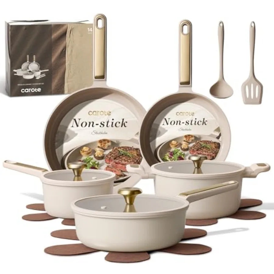 Ceramic Cookware Set Nonstick