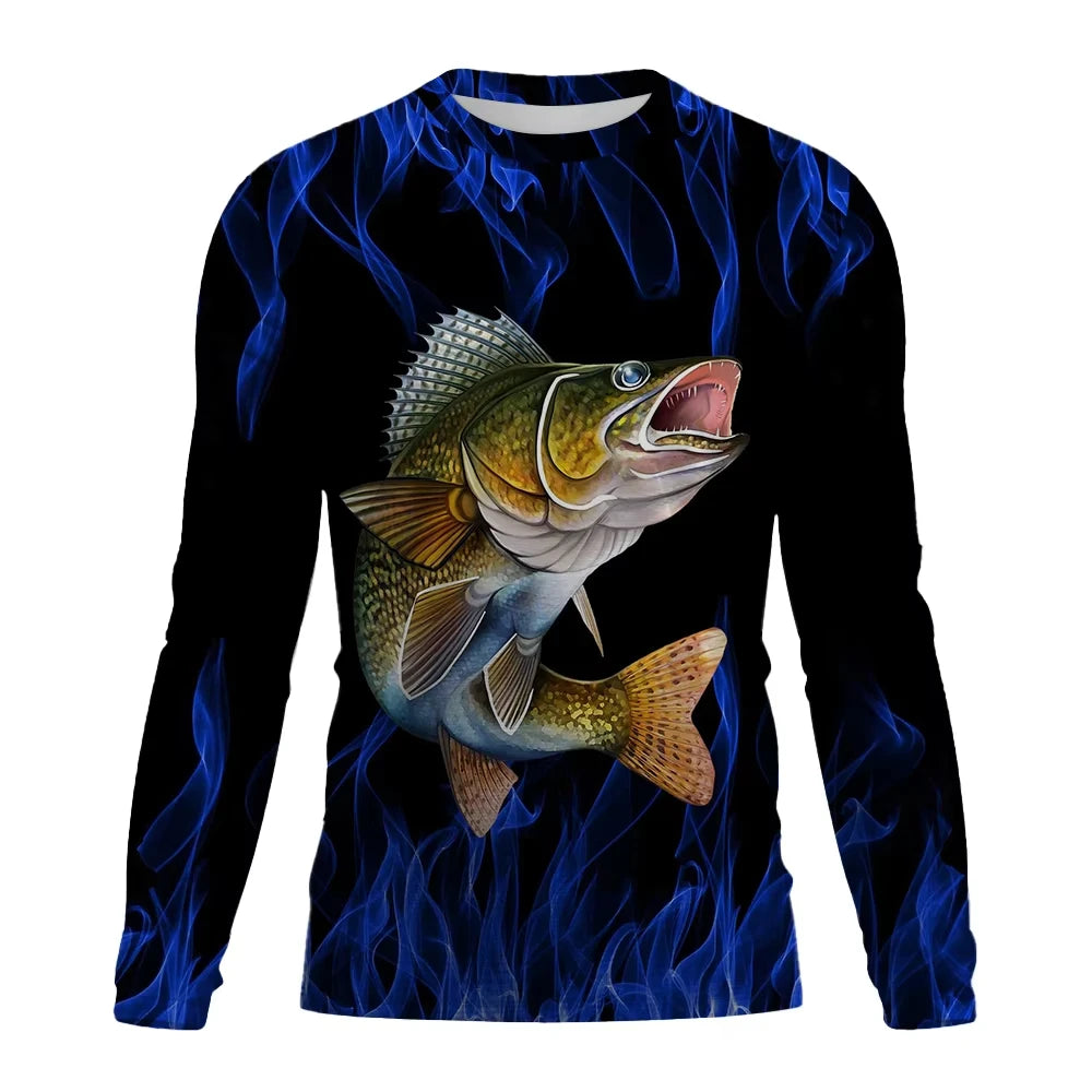 Men Summer Outdoor Fishing Shirts