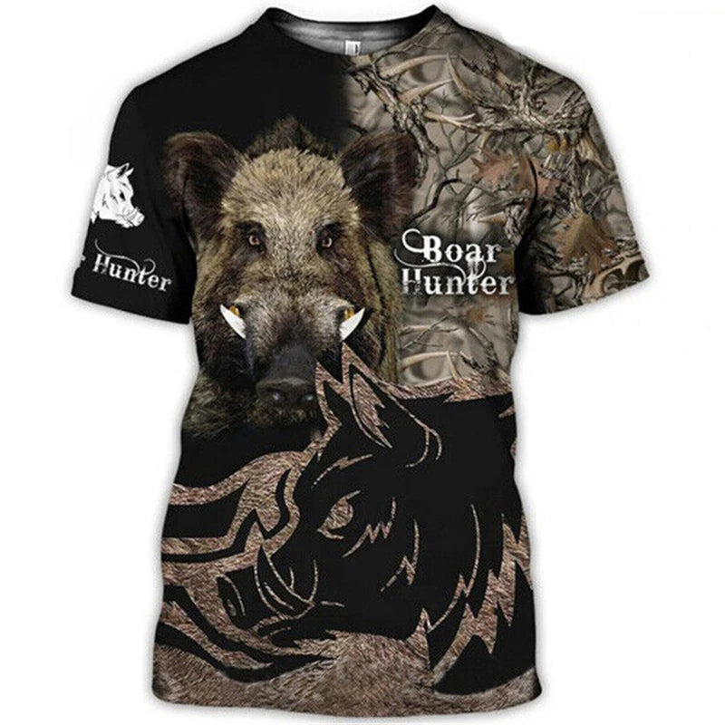 Camo Hunting Animals T Shirts