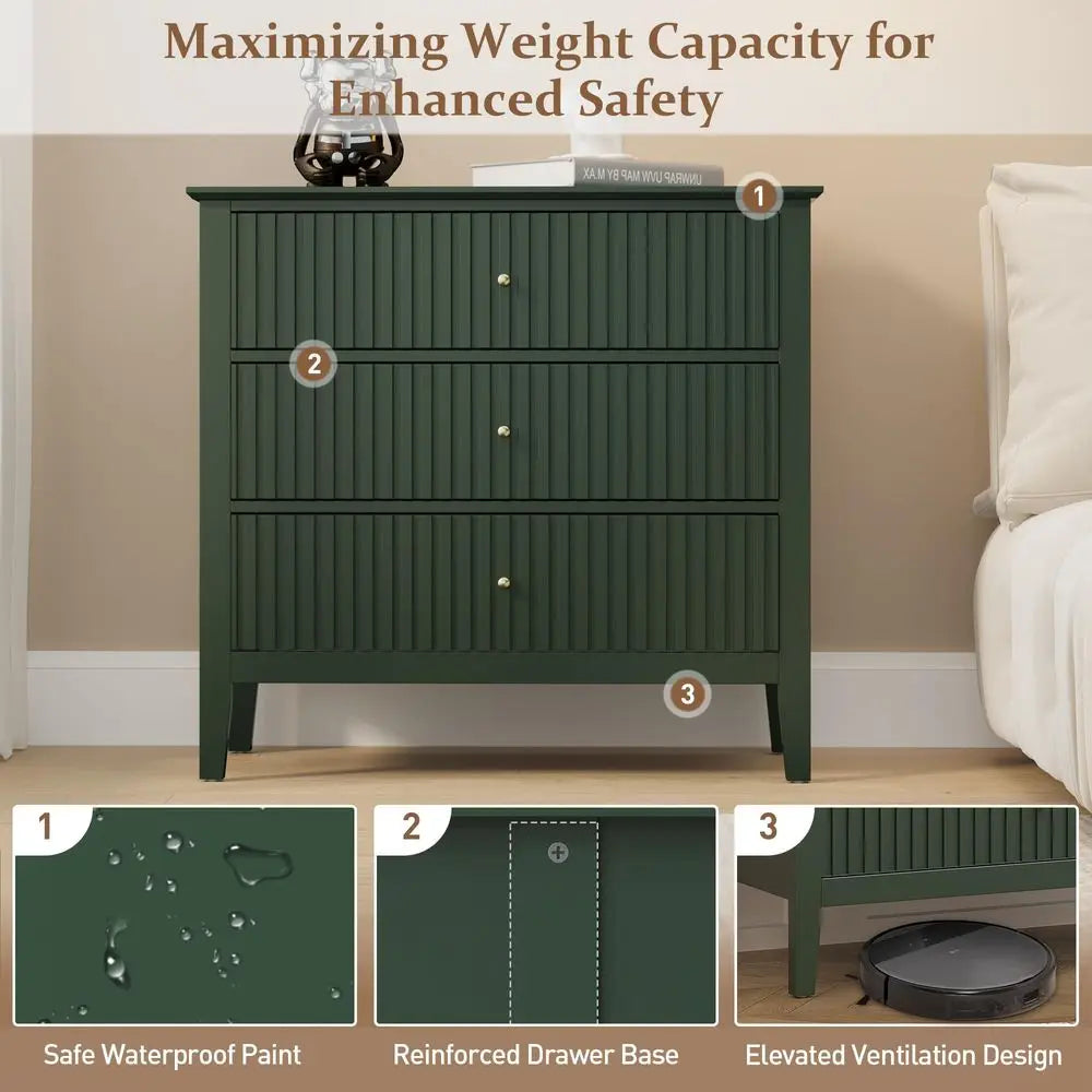 Drawer Dresser Set of 2