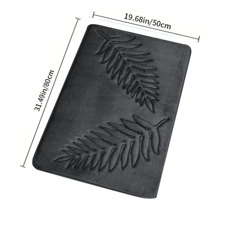 3 Piece Bathroom Memory Foam Mat