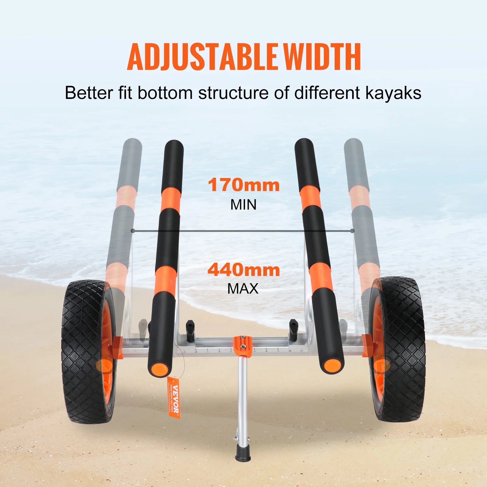 Detachable Canoe/kayak Trolley Cart