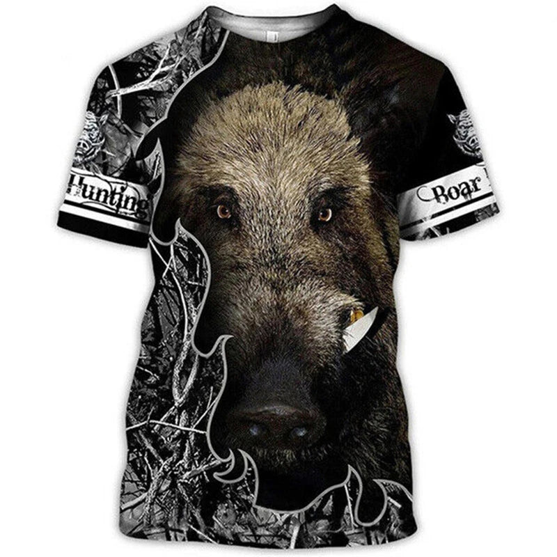 Camo Hunting Animals T Shirts