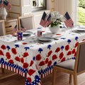 Patriotic 4th July Tablecloth