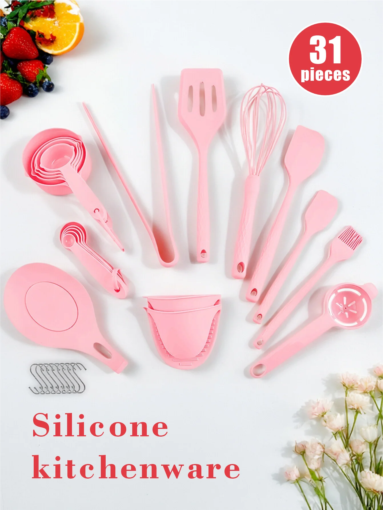 Heat resistant Silicone Kitchen Utensils