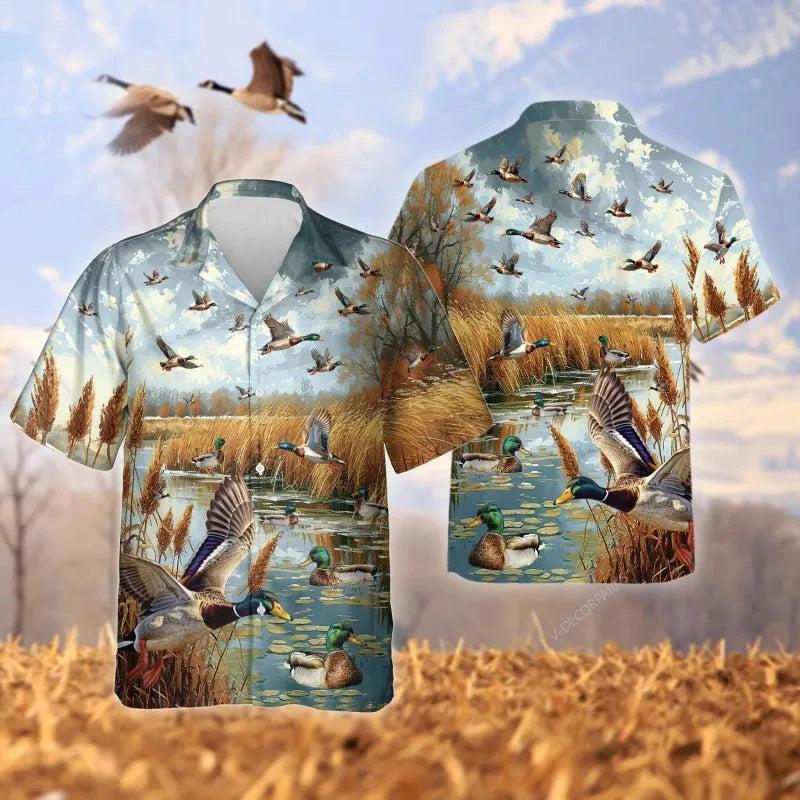 Hunting Duck Camouflage Shirts