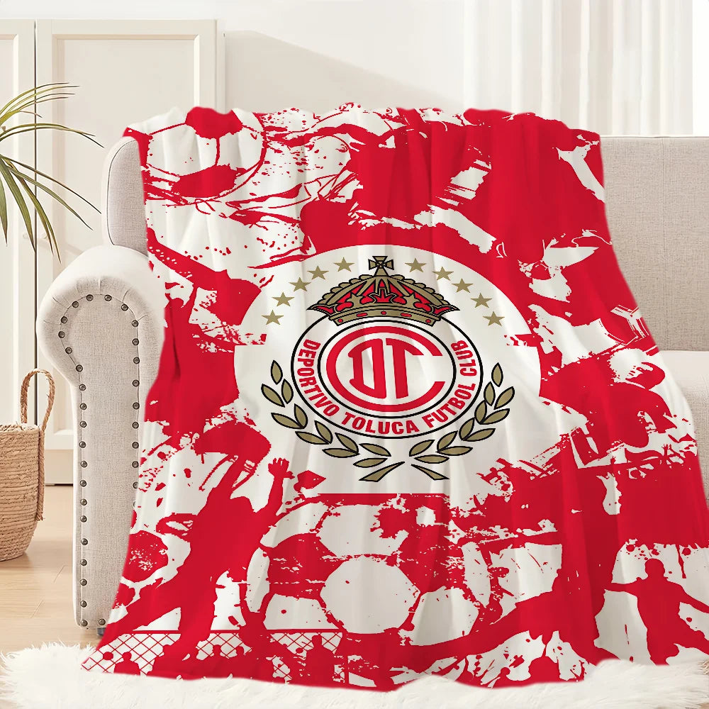 Toluca FC Football Blanket