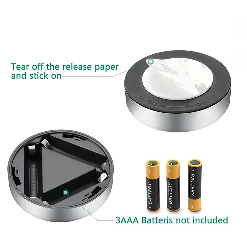 Self-Adhesive Push Mini Led Light