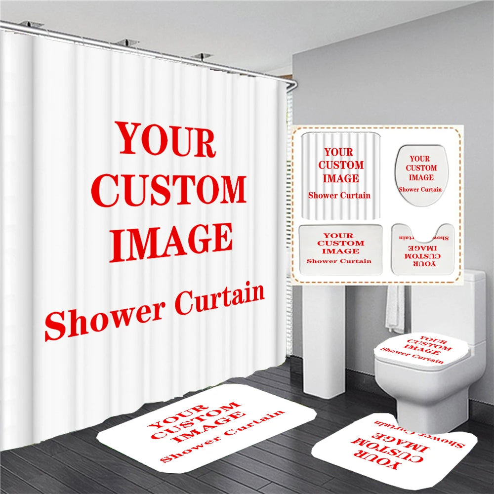 personalize Shower Curtain