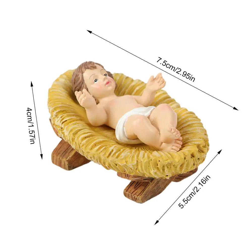 Baby Jesus Doll Statue