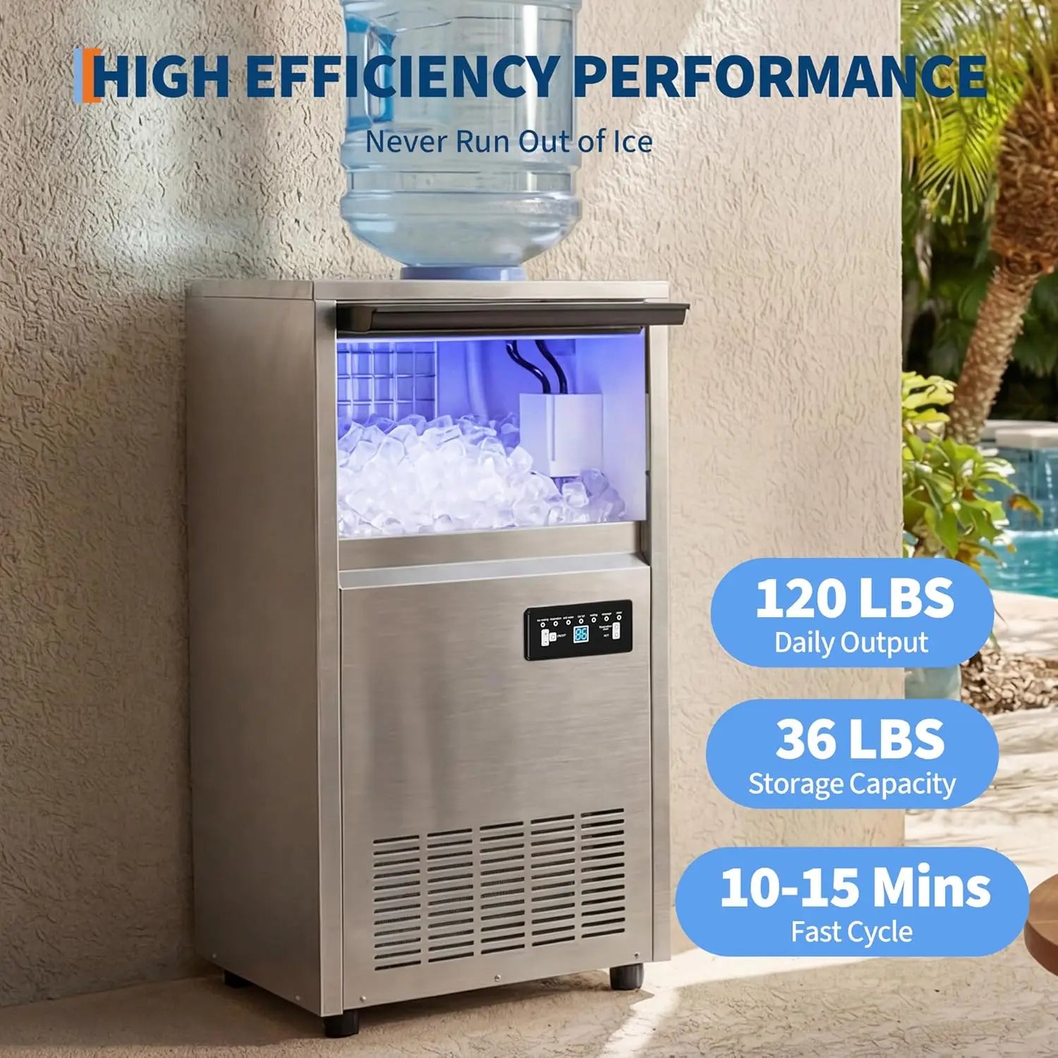 Commercial Ice Maker Machine