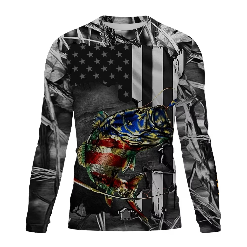 Men Summer Outdoor Fishing Shirts