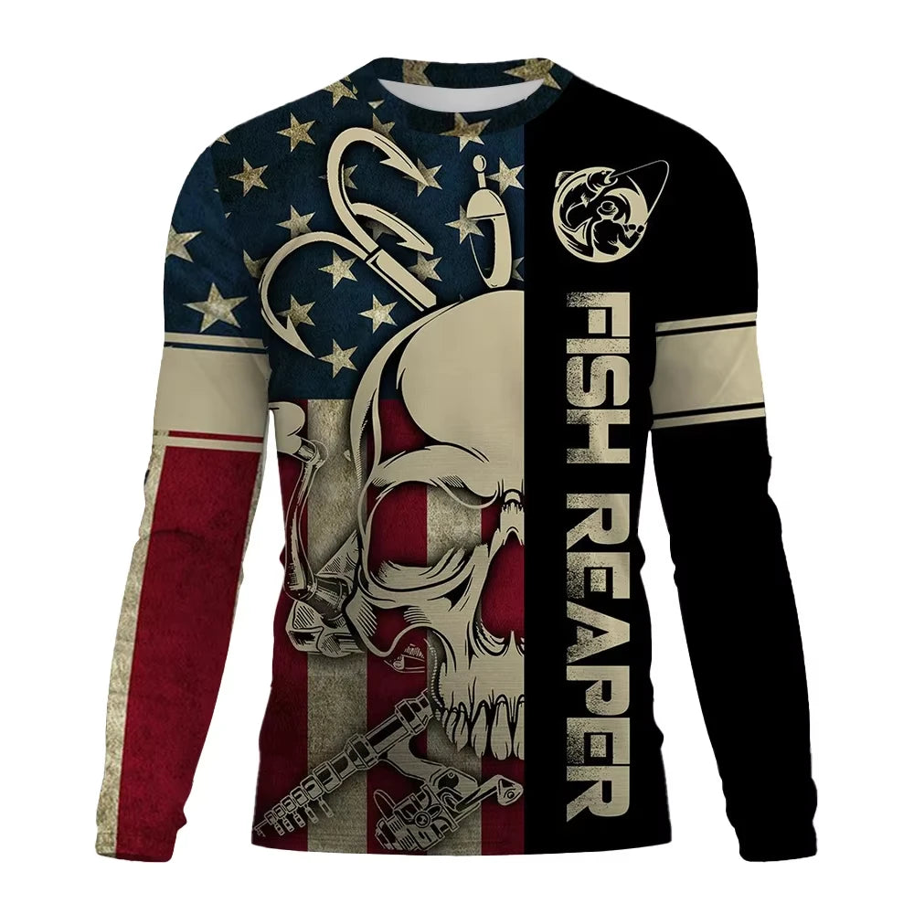 Men Summer Outdoor Fishing Shirts