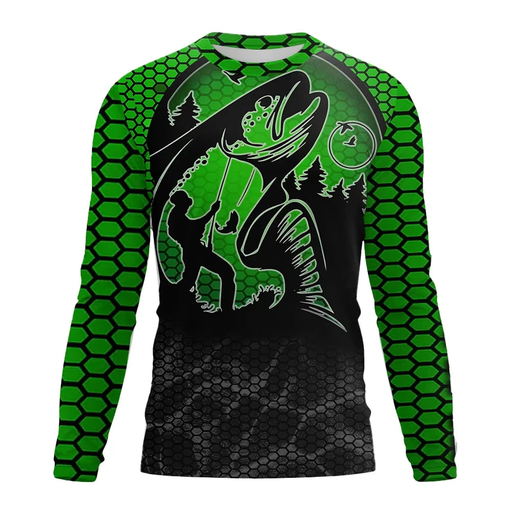 Men Summer Outdoor Fishing Shirts