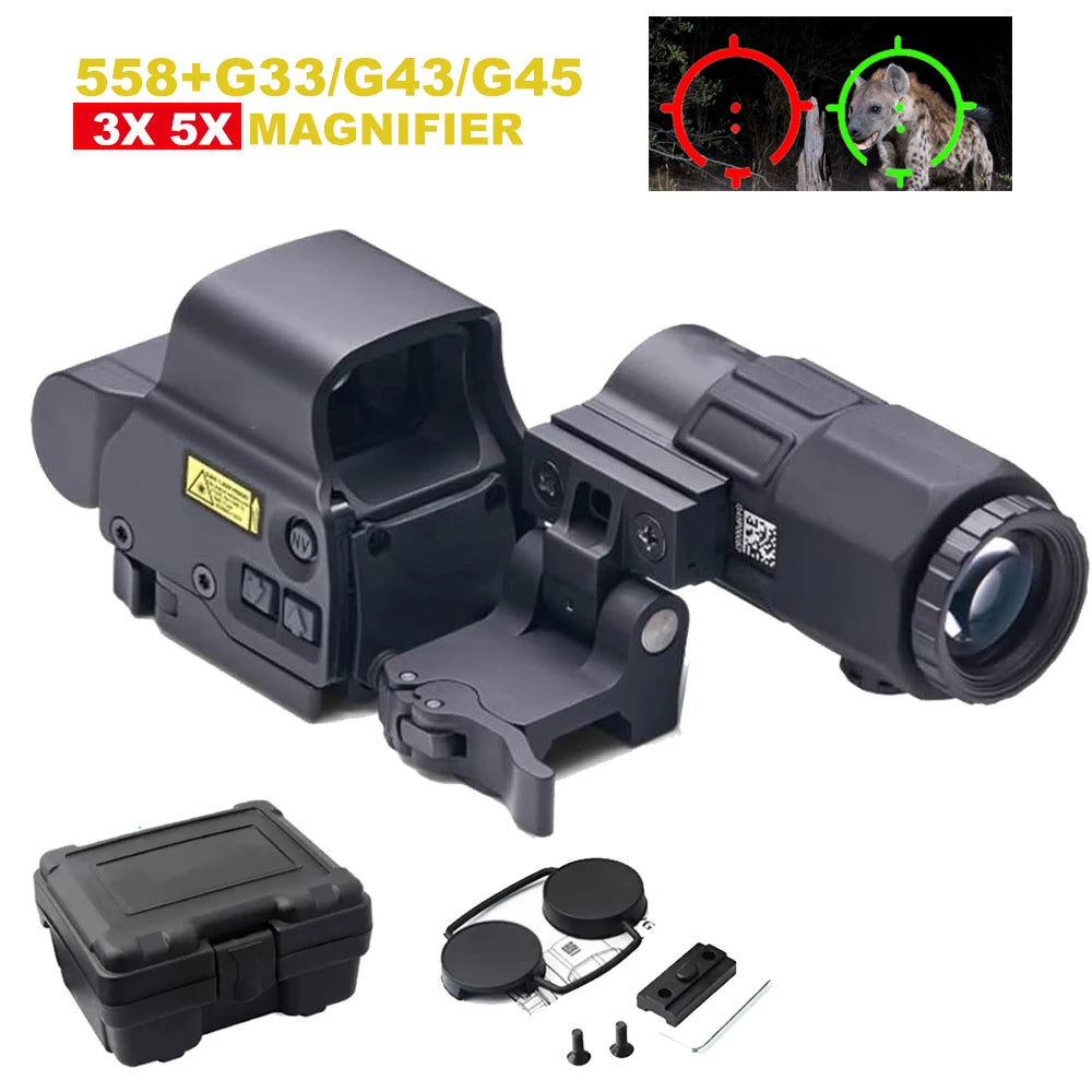 Red Dot Optic Sight Tactical Hunting Gear