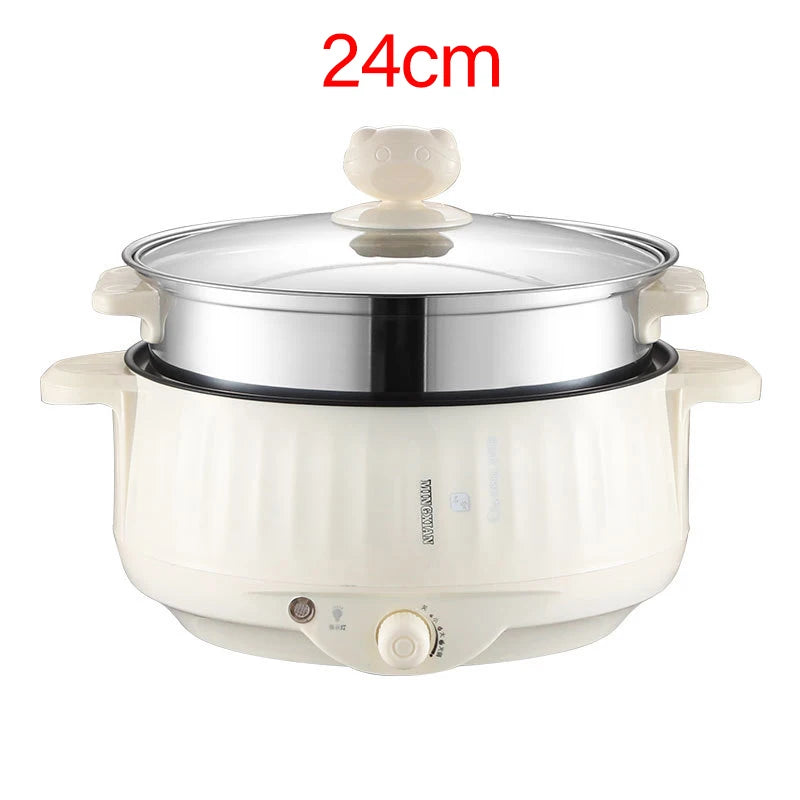Non- Stick Electric Multicookers Single/Double Layer 1-2 Pan