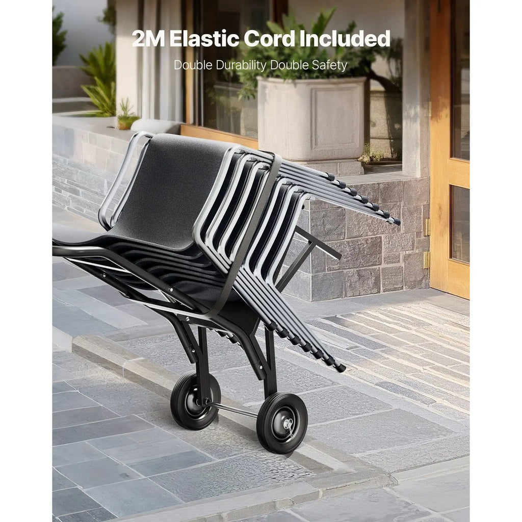 Folding Chair Rack Cart Trolleys