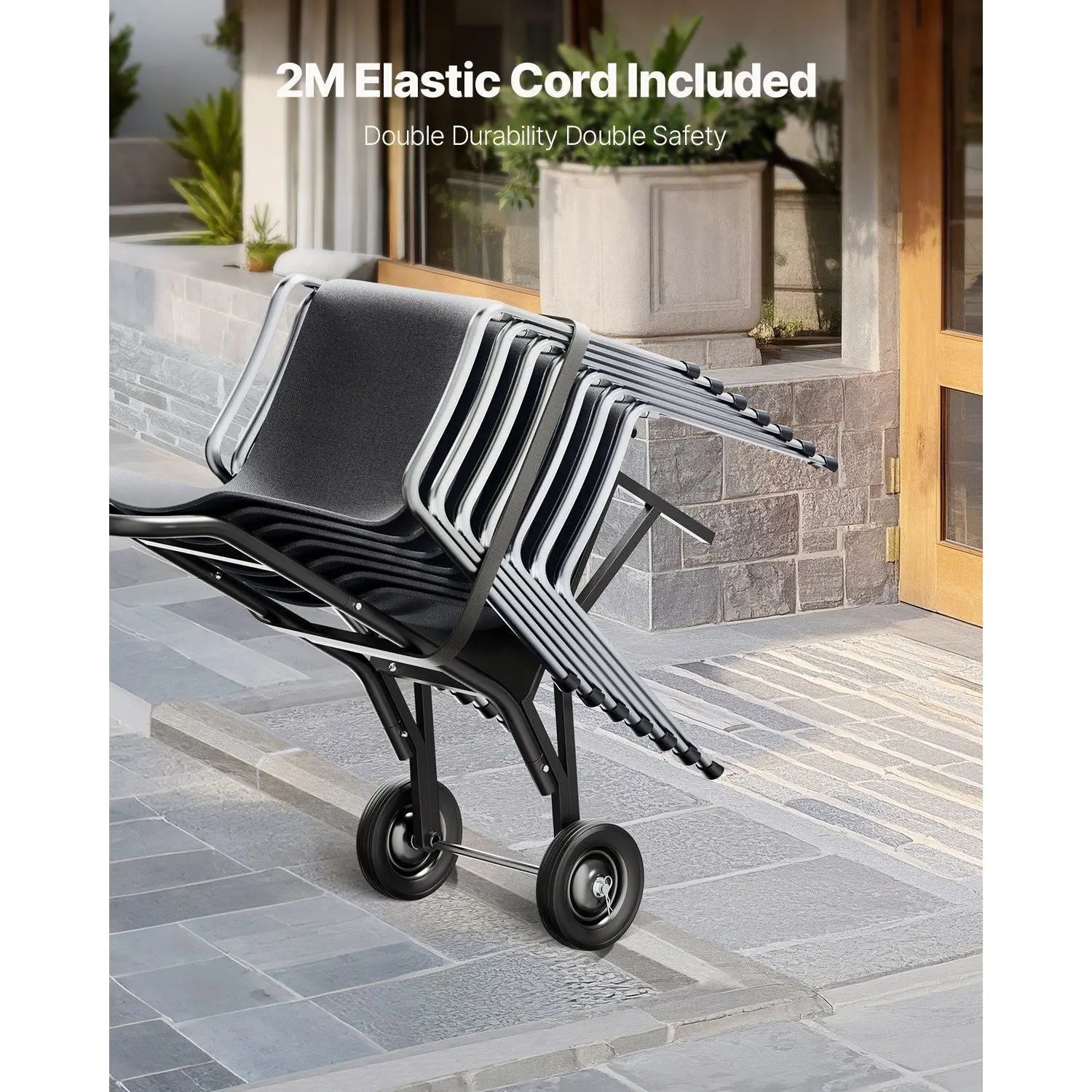 Folding Chair Rack Cart Trolleys